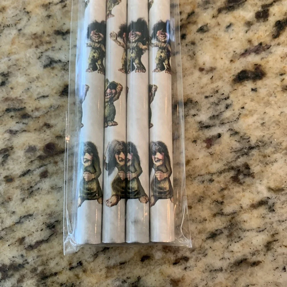 Ny‎ Form Norway Troll Pencils Package Of 4 New
